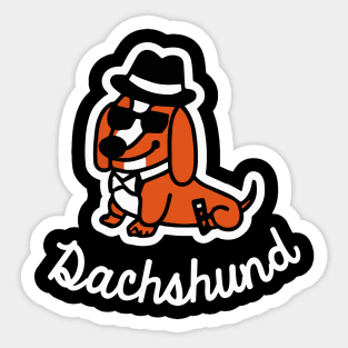 Dachshund Funny Dog Owner Wiener Dog Funny Dog Sticker